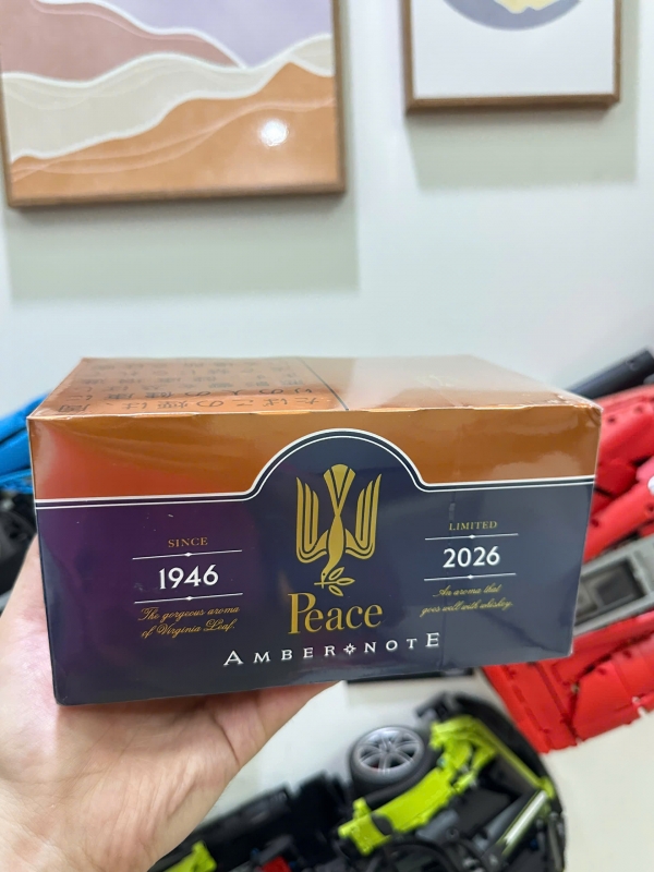 Peace Amber Note ( Hộp thiếc )