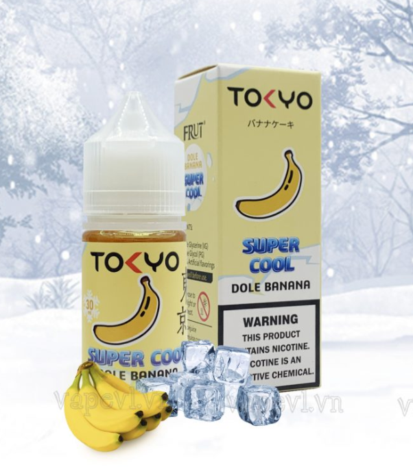 Chuối Lạnh (Dole Banana) Tokyo Super Cool 30ML