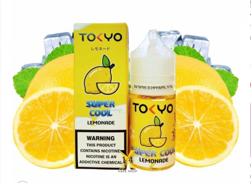 Nước Chanh Lạnh (Lemonade) Tokyo Super Cool 30ML