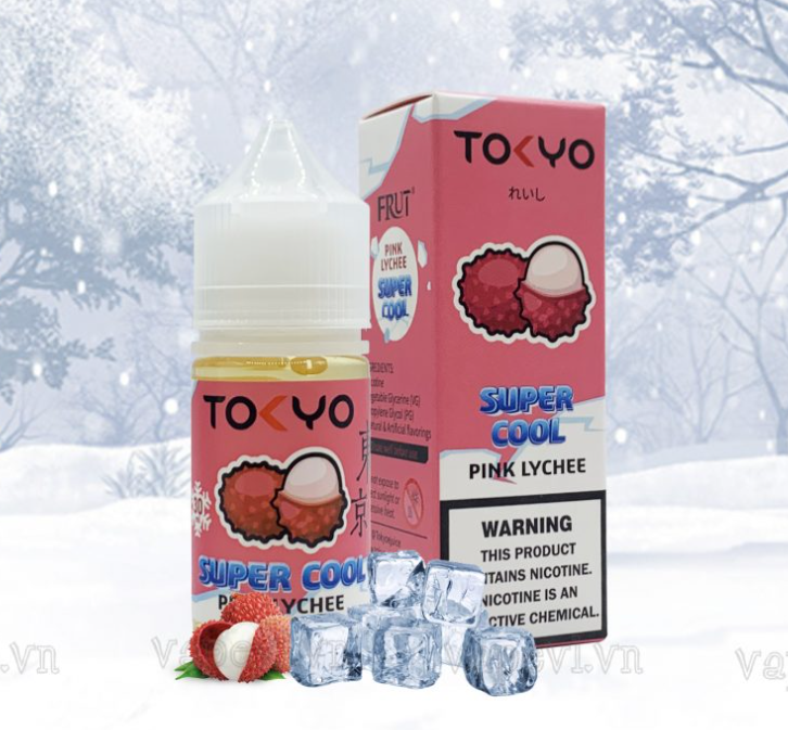 Vải Lạnh (Pink Lychee) Tokyo Super Cool 30ML