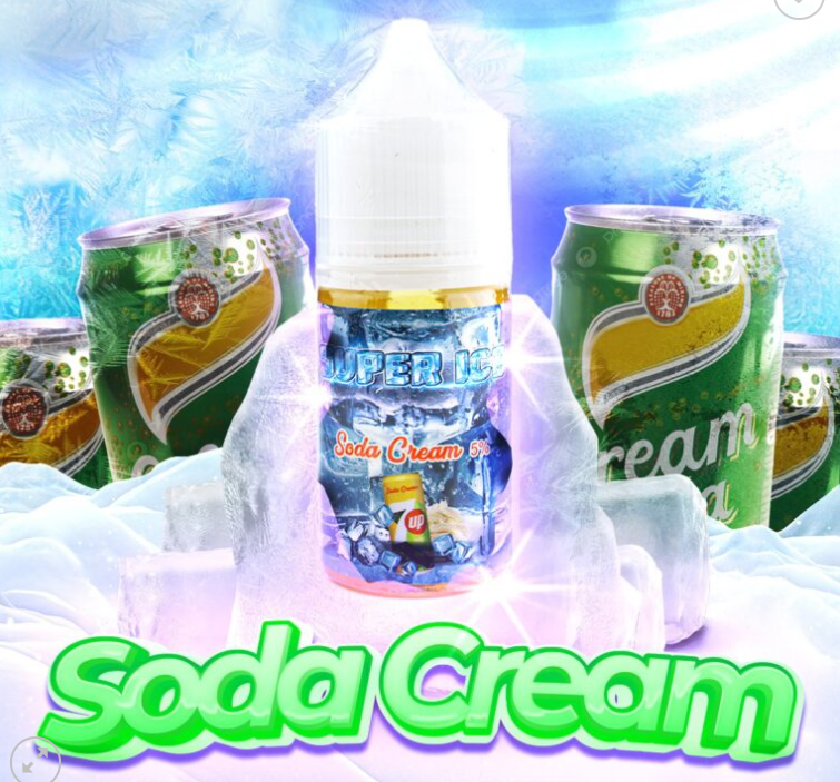 Kem Soda ( Soda Cream) Super Ice Salt Nic 30ML 50MG