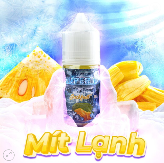 Mít Lạnh (Jackfruit) Super Ice Salt Nic 30ML 50MG