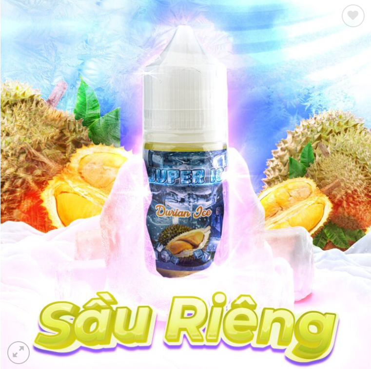 Sầu Riêng lạnh ( Durian Ice ) Super Ice Salt Nic 30ML 50MG