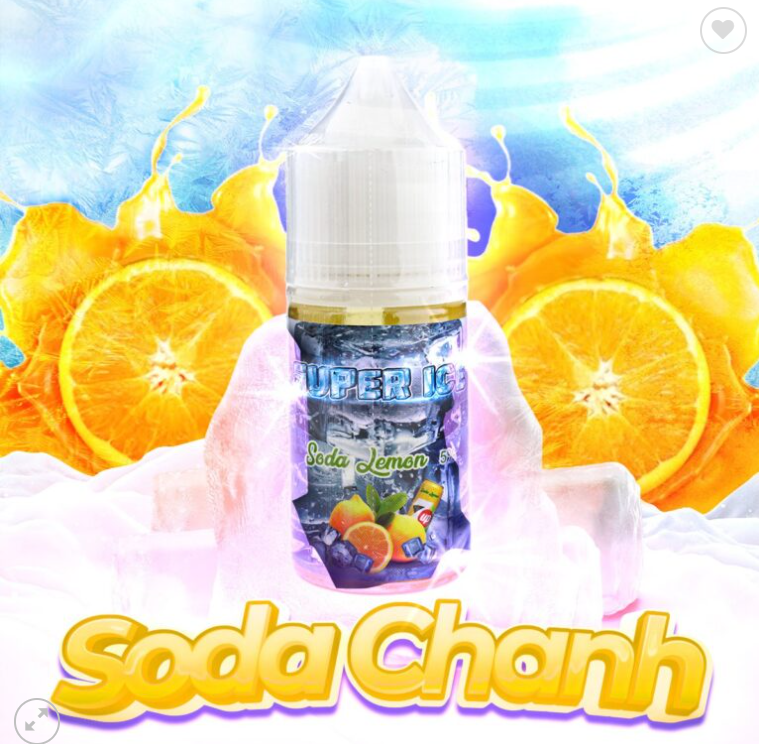 Soda Chanh ( Soda Lemon ) Super Ice Salt Nic 30ML 50MG