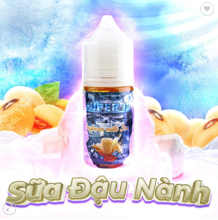 Sữa Đậu Nành ( Soybean Milk Ice) Super Ice Salt Nic 30ML 50MG