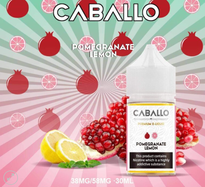 Chanh, Lựu Lạnh (Pomegranate Lemon) Caballo 30ML