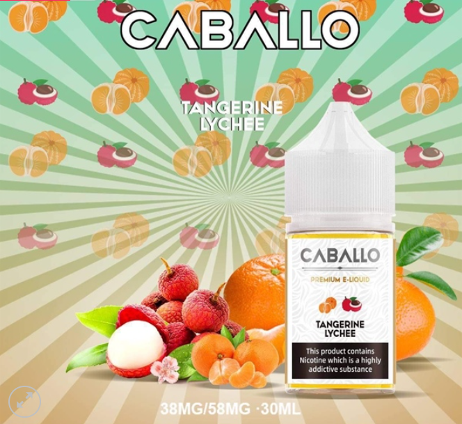 Vải, Quýt Lạnh (Tangerine Lychee) Caballo 30ML