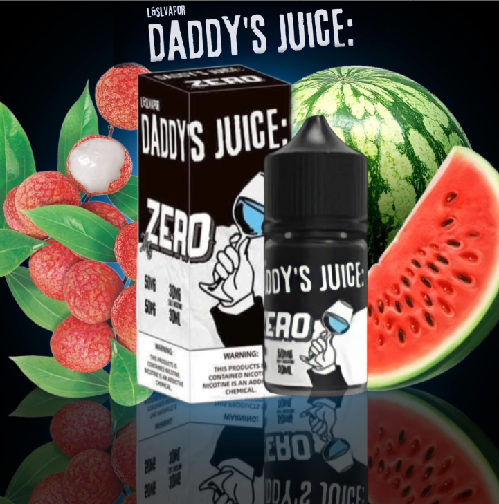 Daddy’s Juice No.0 Dưa Hấu Vải (Lychee Watermelon) – Saltnic 30ml