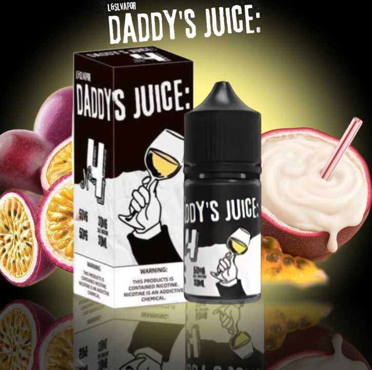 Daddy’s Juice No.4 Sữa Chua Chanh Leo (Passion Fruit Yogurt) – Saltnic 30ml