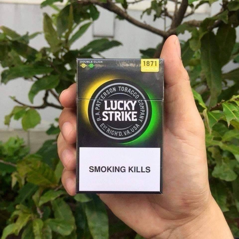 Lucky Strike Double Click ( Chanh Bạc hà )