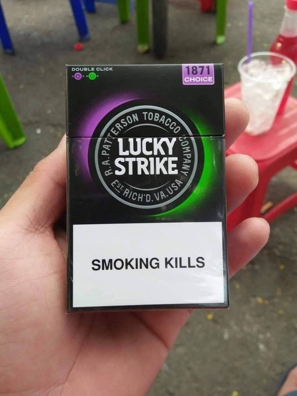 Lucky Strike Double Click ( Nho Bạc hà )