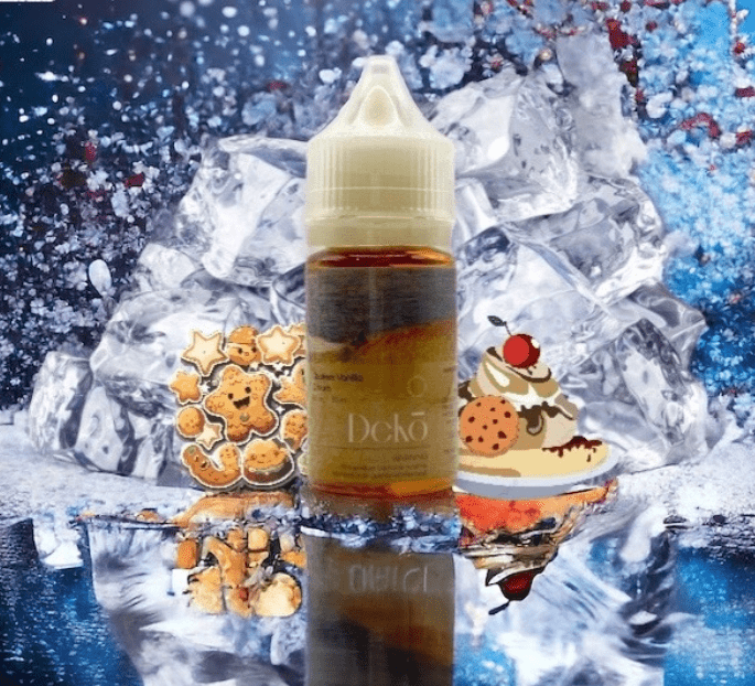 Deko bánh cookie kem vani (Vannilla Cookie) Saltnic 30ML-min