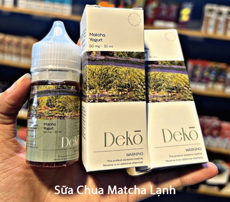 Deko Matcha Yogurt (Sữa Chua Matcha) Deko Saltnic 30ML-min