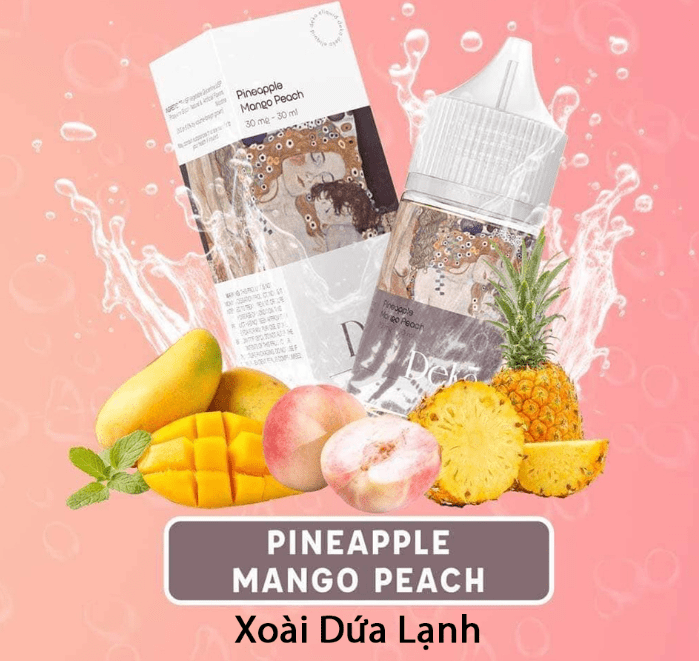 Deko Xoài dứa lạnh (Mango Pineapple) Deko 30ml 30mg 50mg-min