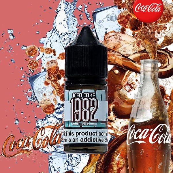 1982 COCA lạnh ICED COKE by 1982 Salt Nic 30ML.