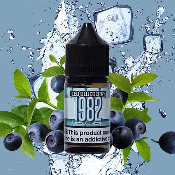 1982 VIỆT QUẤT LẠNH ICED BLUEBERRY by 1982 Salt Nic 30ML.