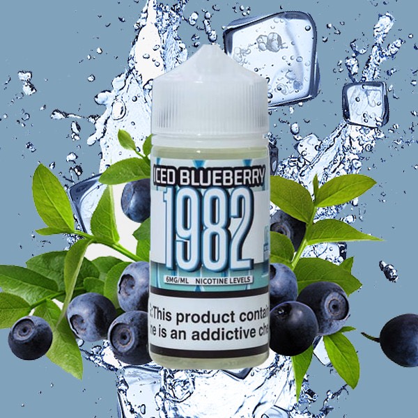 1982 Việt quất ICED BLUEBERRY FREEBASE (100ML)