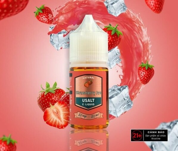 Dâu Lạnh (Strawberry Ice) USalt 30ML.