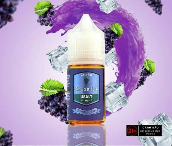 Nho Lạnh (Grape Ice) USalt 30ML.