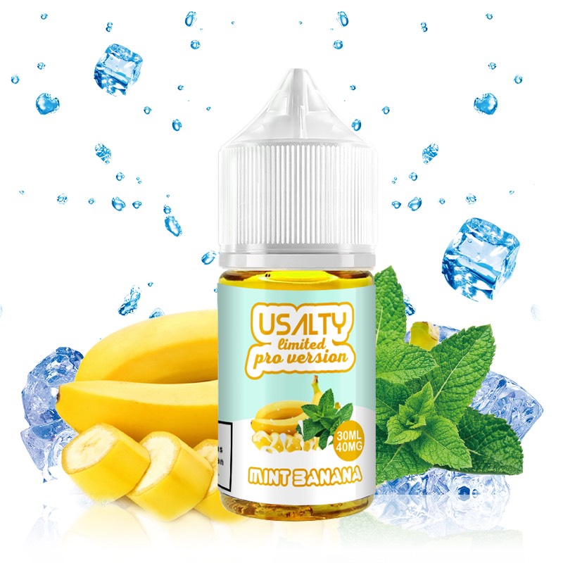 Chuối Bạc hà lạnh (Mint Banana) Usalty Limited 30ML