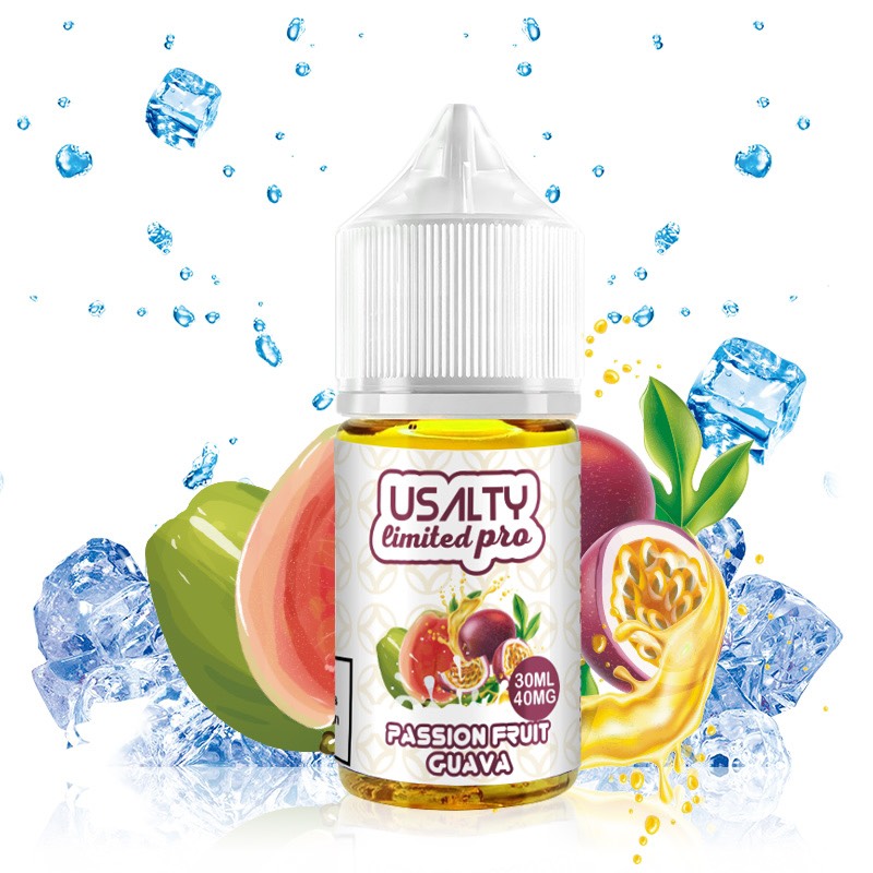 Ổi Chanh leo lạnh (Passion Fruit Guava) Usalty Limited 30ML