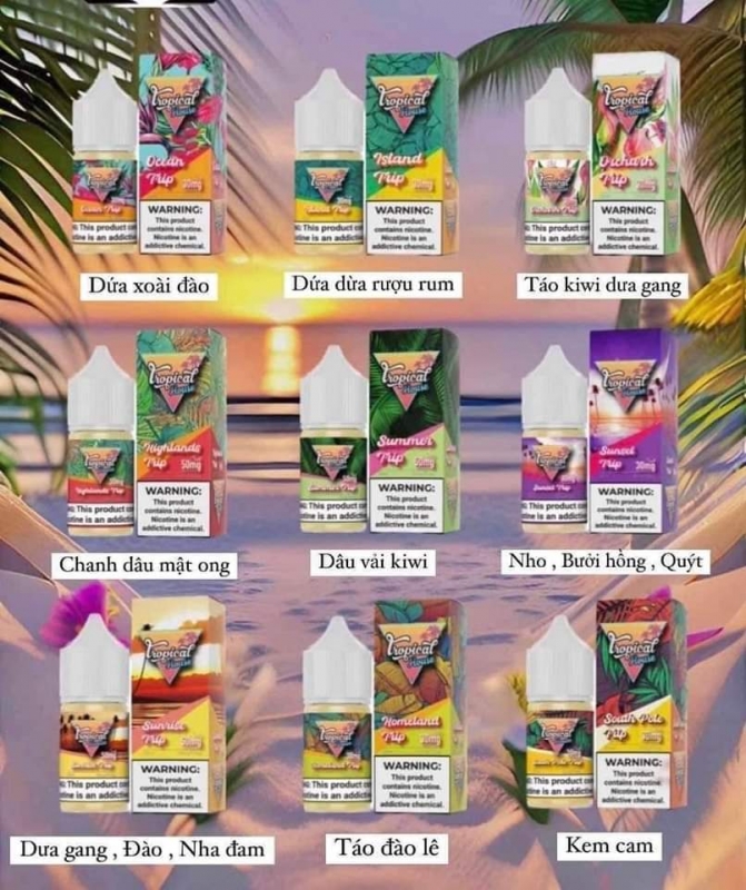 Tropical house saltnic 30ml 30mg 50mg