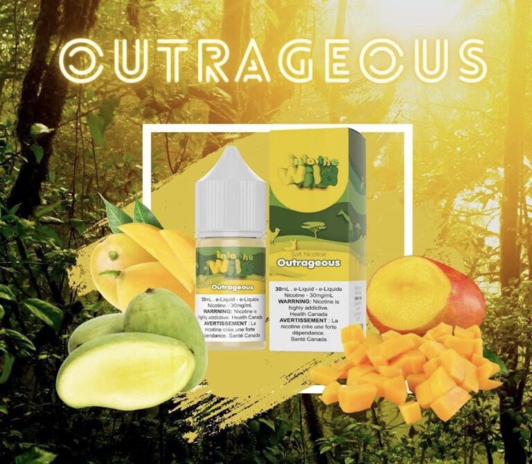 Xoài mix 3 vị lạnh Outrageous INTO THE WILD juice 30ml 30mg 50mg