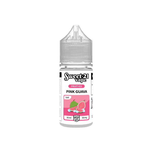 Ổi Hồng Lạnh (Pink Guava) Sweet 21 Vape Fruit Ice Salt 30ML