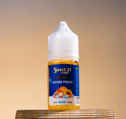 Vải Đào Lạnh (Lychee Peach) Sweet 21 Vape Fruit Blast 30ML