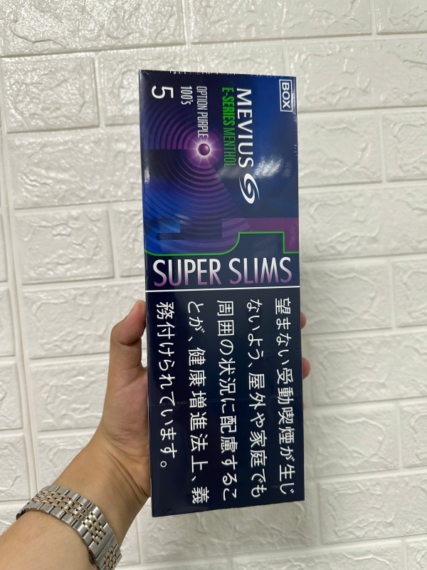 Mevius Option Purple 5 ( Super Slims )