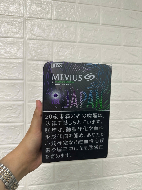 Mevius Vibe 8 ( Premium Menthol Option Purple 8 )