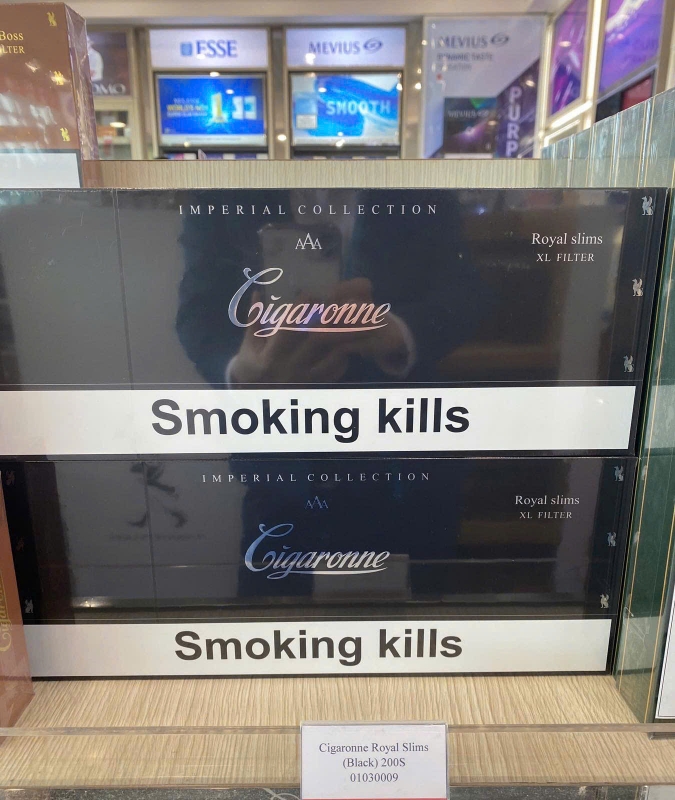 Cigaronne Royal Slims Black